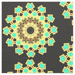 Mandala Pattern 110714(05) Stof