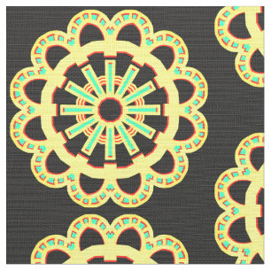 Mandala Pattern 110714(09) Stof