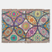 Mandala Pattern - Blanket Deken (Voorkant)