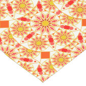 Mandala Pattern, Brick Red, Rust, Gold Korte Tafelloper (Hoek)
