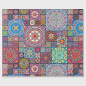 Mandala Pattern Cadeaupapier (Vlak)