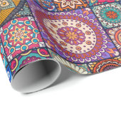 Mandala Pattern Cadeaupapier (Rol Hoek)