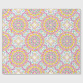 Mandala Pattern Cadeaupapier (Vlak)