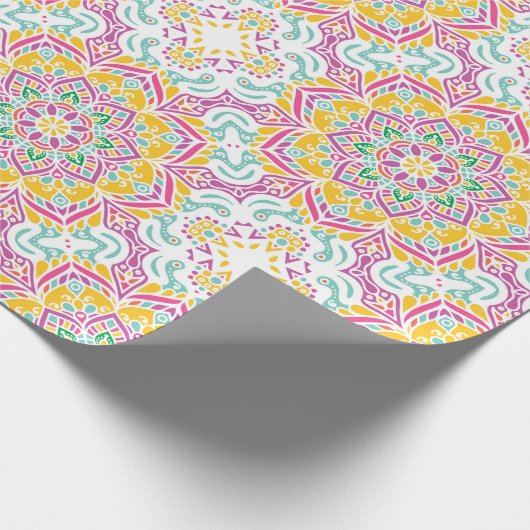Mandala Pattern Cadeaupapier (Hoek)