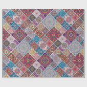 Mandala Pattern Cadeaupapier (Vlak)