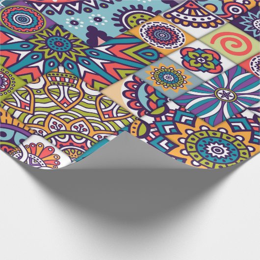 Mandala Pattern Cadeaupapier (Hoek)
