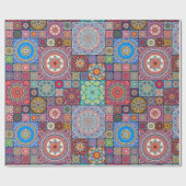Mandala Pattern Cadeaupapier (Vlak)
