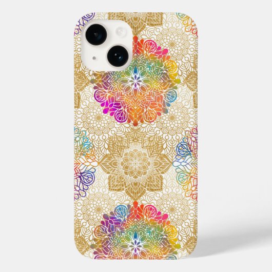 Mandala Pattern Case-Mate iPhone Case (Achterkant)