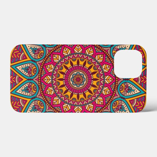 Mandala Pattern Case-Mate iPhone Case (Achterkant (horizontaal))