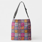 Mandala Pattern Crossbody Tas (Achterkant)