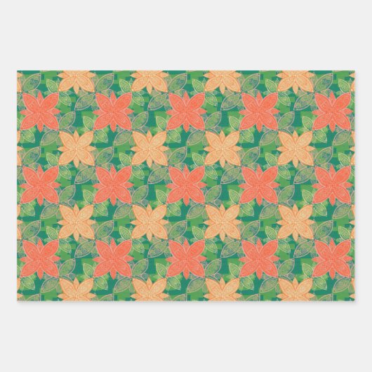 Mandala Pattern-design Inpakpapier Vel (Voorkant 2)