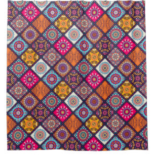 Mandala Pattern Douchegordijn
