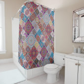 Mandala Pattern Douchegordijn (In situ)