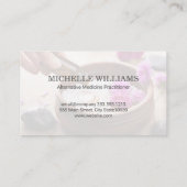 Mandala Pattern | etherische oliën | Aromatherapie Visitekaartje (Achterkant)