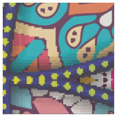 Mandala Pattern - Fabric Stof (Close Up)