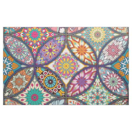 Mandala Pattern - Fabric Stof (Yard (91,4 cm))