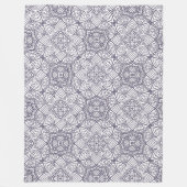 Mandala Pattern Fleece Deken (Voorkant)