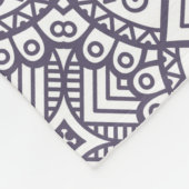 Mandala Pattern Fleece Deken (Hoek)