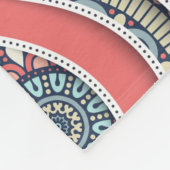 Mandala Pattern Fleece Deken (Hoek)