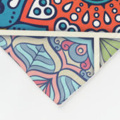 Mandala Pattern Fleece Deken (Hoek)
