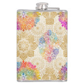 Mandala Pattern Heupfles (Achterkant)