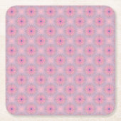 Mandala Pattern Kartonnen Onderzetters (Voorkant)
