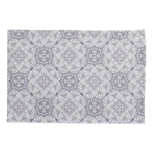 Mandala Pattern Kussensloop (Achterkant-Links)