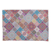 Mandala Pattern Kussensloop (Voorkant-Links)