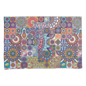 Mandala Pattern Kussensloop (Voorkant-Rechts)