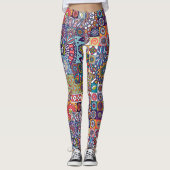 Mandala Pattern Leggings (Voorkant)