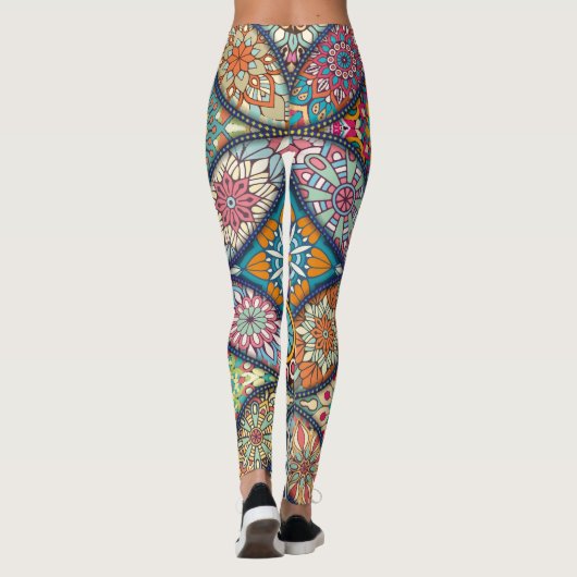 Mandala Pattern - Leggings (Achterkant)