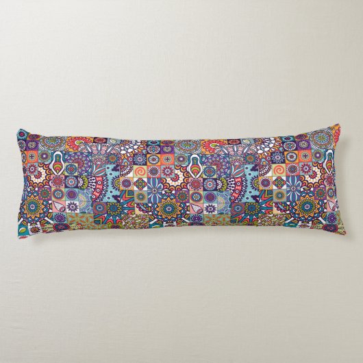 Mandala Pattern Lichaamskussen (Achterkant)