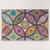 Mandala Pattern - Puzzle Legpuzzel (Horizontaal)