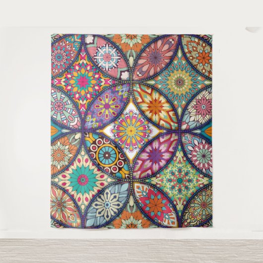 Mandala Pattern - Tapestry Wandkleed (Voorkant)