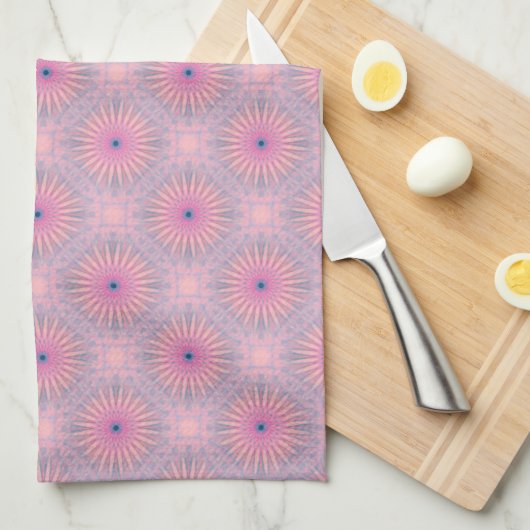 Mandala Pattern Theedoek (Quarter Fold)