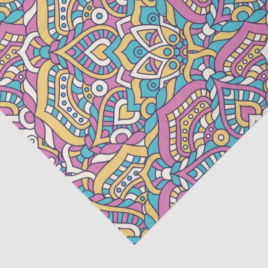 Mandala Pattern Tissuepapier (Detail)