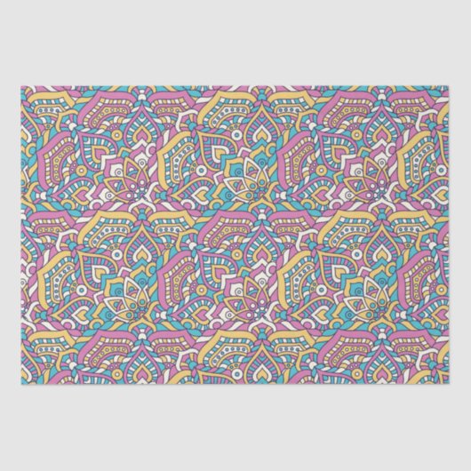 Mandala Pattern Tissuepapier (Voorkant)