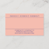 Mandala Pattern - Visitekaartje (Achterkant)