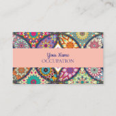 Mandala Pattern - Visitekaartje (Voorkant)