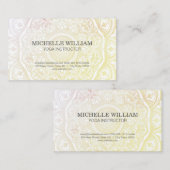 Mandala Pattern Visitekaartje (Voorkant / Achterkant)