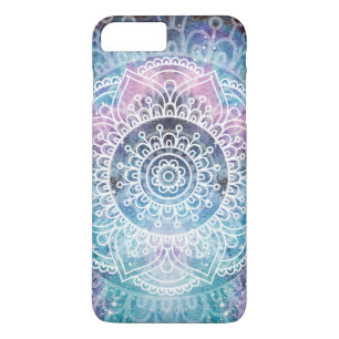 Mandala Pattern   Waterverf Galaxy iPhone 8/7 Plus Hoesje