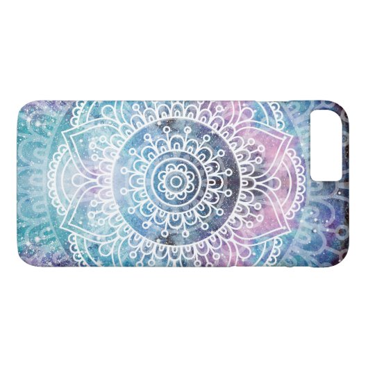 Mandala Pattern | Waterverf Galaxy Case-Mate iPhone Case (Achterkant (Horizontaal))