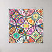 Mandala Pattern - Wrapped Canvas (Voorkant)