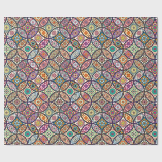 Mandala Pattern - Wrapping Paper Cadeaupapier (Vlak)