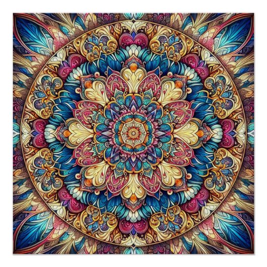 Mandala Perfect Poster (Voorkant)