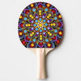 Mandala Ping Pong Bat Tafeltennisbatje