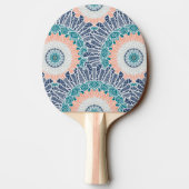 Mandala Ping Pong Paddle Tafeltennisbatje (Achterkant)