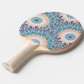 Mandala Ping Pong Paddle Tafeltennisbatje (Voorkant Gekanteld)