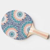 Mandala Ping Pong Paddle Tafeltennisbatje (Zijkant)