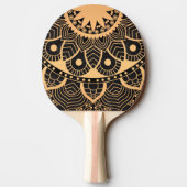 Mandala Ping Pong Paddle Tafeltennisbatje (Achterkant)